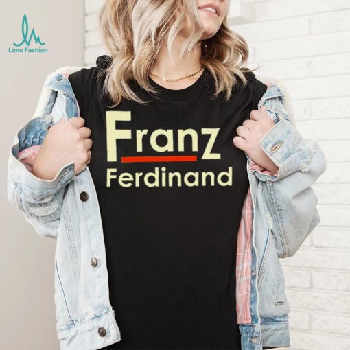 Franz Ferdinand logo shirt