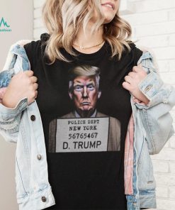 Free Donald Trump Mugshot Photo T shirt
