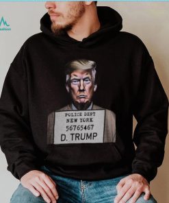 Free Donald Trump Mugshot Photo T shirt