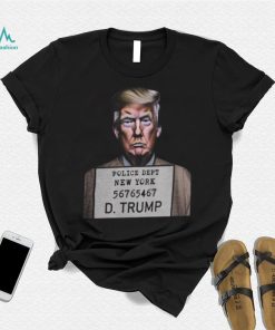 Free Donald Trump Mugshot Photo T shirt