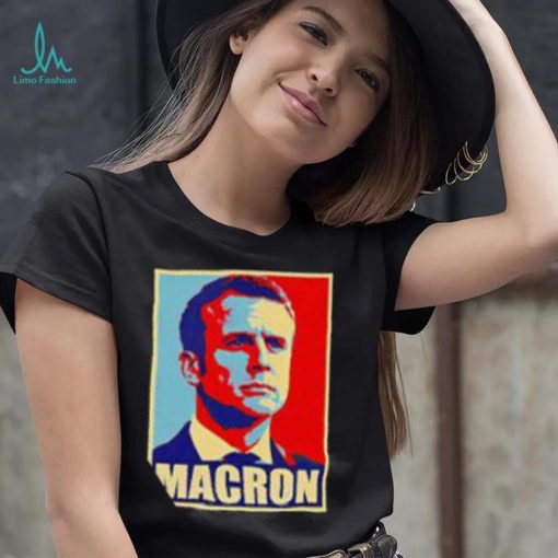 French President Emmanuel Macron shirt