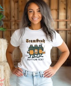 Froggy ringer team sesh cancun Mexico bottom text t shirt