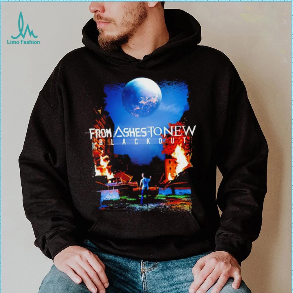 From Ashes to New Blackout photo shirt From Ashes to New Blackout photo shirt