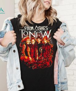 From Ashes to New band shirt