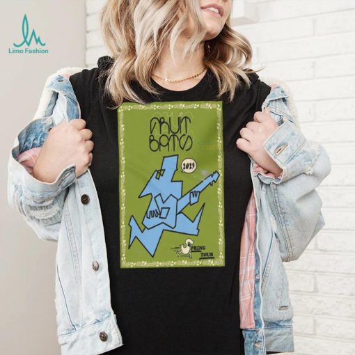 Fruit Bats Spring Tour 2023 Poster shirt