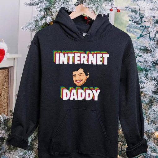 Funny Art Pedro Pascal Internet Daddy logo shirt