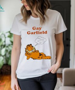 Gay Garfield lasagna and cock t shirt - Limotees