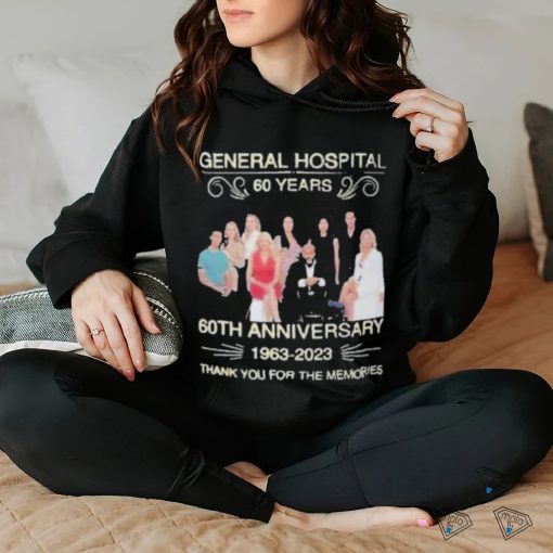 General Hospital 60 Years 60th Anniversary 1963 – 2023 Thank You For The Memories Shirt