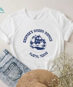 George’s Wagon Works Austin Texas logo shirt