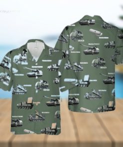 German Artillerys Hawaiian Shirt