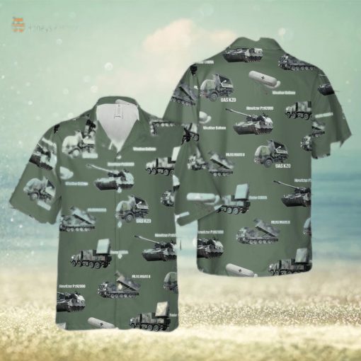 German Artillerys Hawaiian Shirt