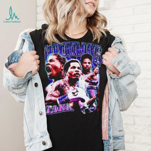 Gervonta Davis Tank Davis boxing retro shirt