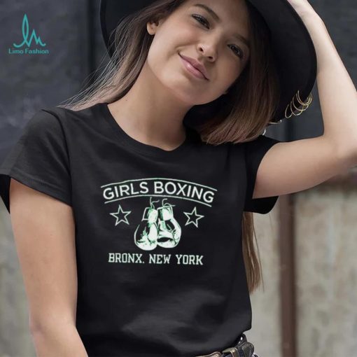 Girls boxing bronx New York shirt
