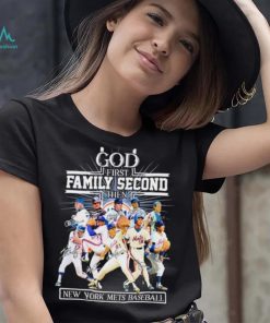 God First Family Second Then Teams Signature New York Mets Baseball Shirt