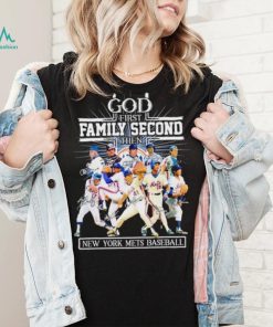 God First Family Second Then Teams Signature New York Mets Baseball Shirt