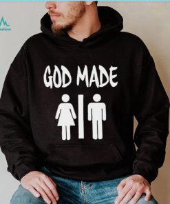 God made man and woman logo 2023 t shirt