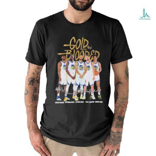 Gold Blooded NBA T Shirt