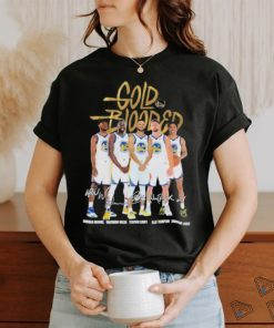 Gold Blooded NBA T Shirt