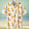 Coors Light Beer Hawaiian Shirt Tropical Flower Pattern Gift For Beach Vacation