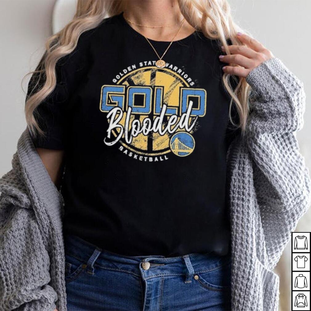 Golden State Warriors Gold Blooded Hoodie Shirt - Limotees