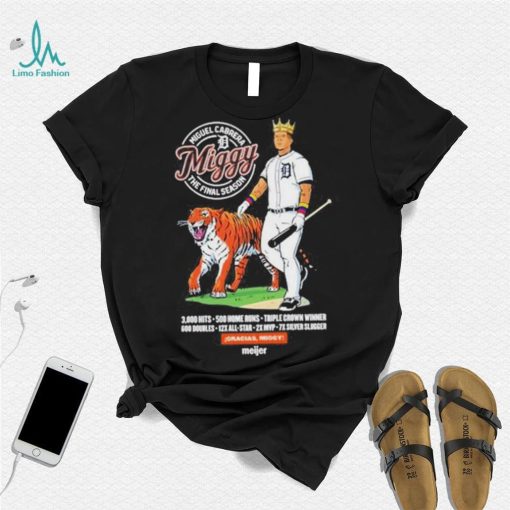 Gracias miggy the final season homepage detroit tigers shirt