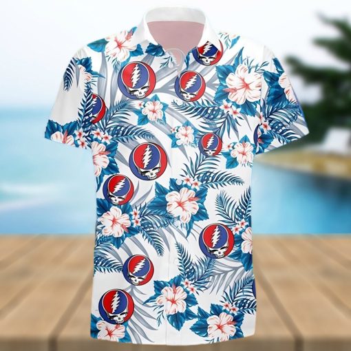 Grateful Dead Rock Band Hawaiian Shirt Hawaii Music