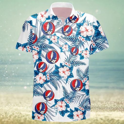 Grateful Dead Rock Band Hawaiian Shirt Hawaii Music