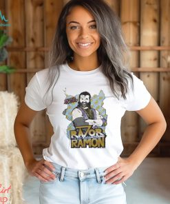 Gray Razor Ramon wwe tri blend the bad guy t shirt