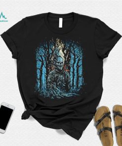 Grindcore in the dark forest art shirt