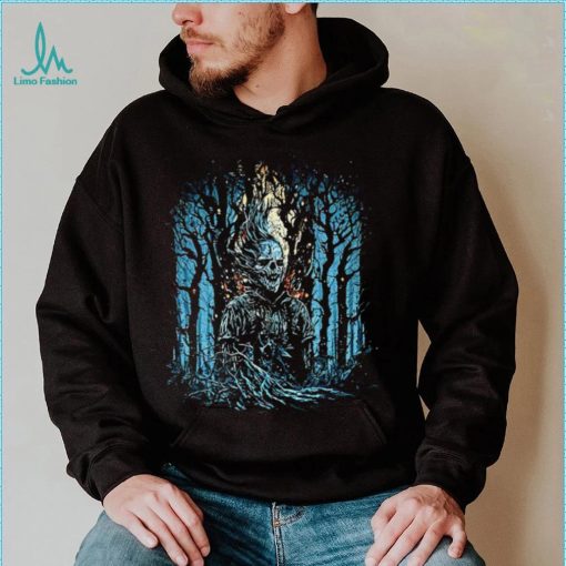 Grindcore in the dark forest art shirt