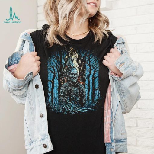 Grindcore in the dark forest art shirt