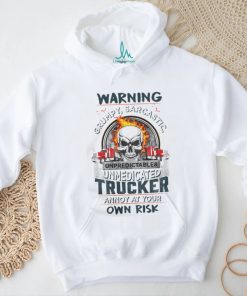 Grumpy trucker truck drivers t shirt