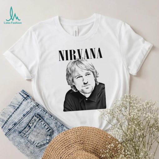 HOT Nirvana Owen Wilson photo shirt