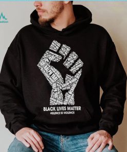 Hand Black Lives Matter Silence Is Violence Shirt