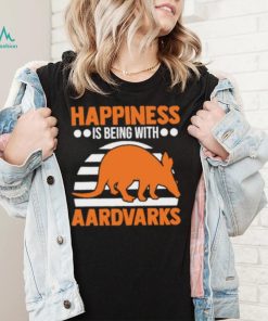 Happiness Is Being With Aardvark Lucky Sunset T Shirt