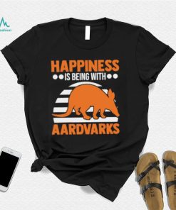 Happiness Is Being With Aardvark Lucky Sunset T Shirt