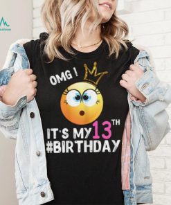 Happy Birthday Shirt Girls 13th Party 13 Years Old Bday T Shirt