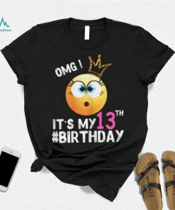 Happy Birthday Shirt Girls 13th Party 13 Years Old Bday T Shirt