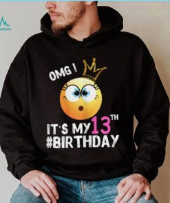 Happy Birthday Shirt Girls 13th Party 13 Years Old Bday T Shirt