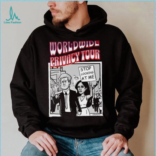 Harry and Meghan Worldwide Tour Worldwide Privacy Tour art shirt