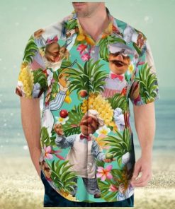 Hawaii Summer Chef Shirt Hawaiian Beach Flowers Shirt