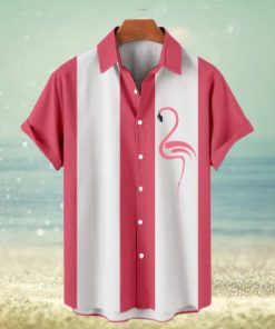 Hawaiian Flamingo Short Sleeve Shirt