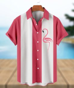 Hawaiian Flamingo Short Sleeve Shirt