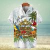 Hawaiian Parrot Pattern Men’s Short Sleeve Shirt