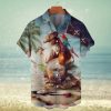 Hawaiian Parrot Pattern Men’s Short Sleeve Shirts