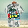 Hawaiian Parrot Pattern Men’s Short Sleeve Shirts