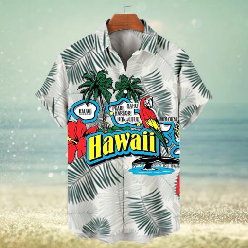 Hawaiian Parrot Short Sleeve Shirt