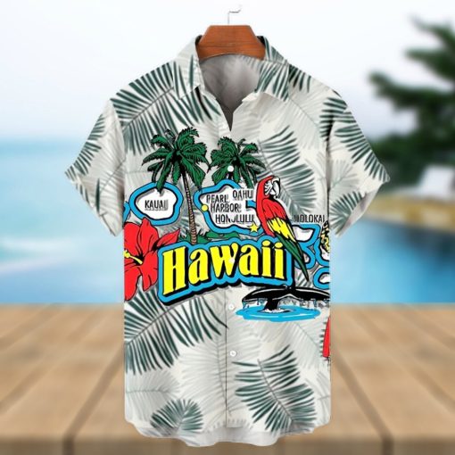 Hawaiian Parrot Short Sleeve Shirt