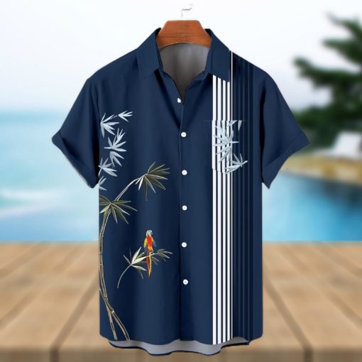 Hawaiian Parrot Short Sleeve Shirts