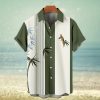 Hawaiian Party Parrot Print Short Sleeve Shirt